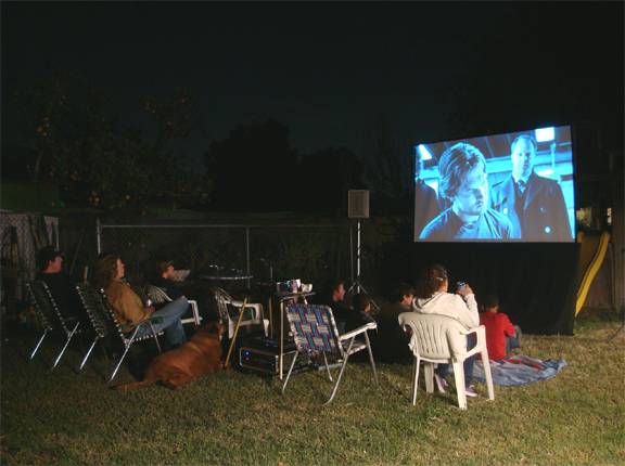 Create Summertime Memories: Backyard Movie Night | Lisa Ziccardi ...